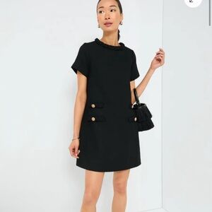 Tuckernuck Black Tweed Jackie Dress